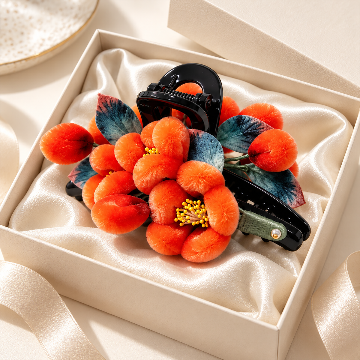 Shizi Ruantang Ronghua claw clip product angle