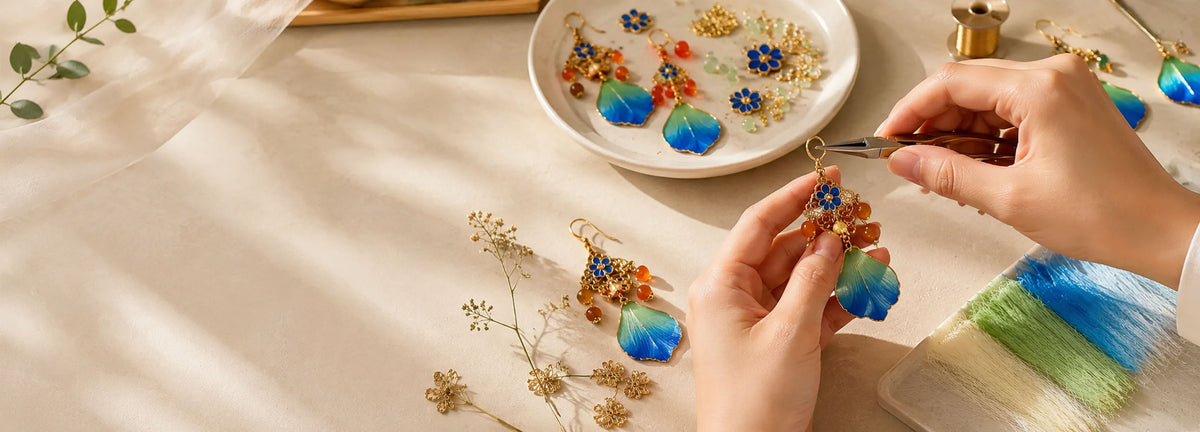 Handmade CLMADE accessory arranged for careful storage and care