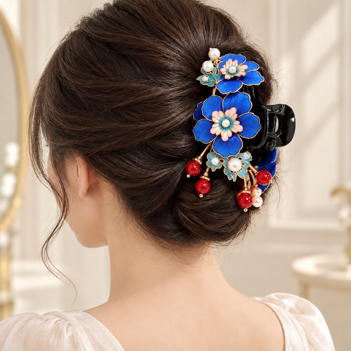 Shuangshu Ronghua claw clip product angle